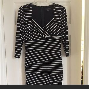 White House Black Market striped dress
